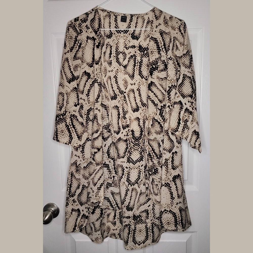 Shein Snake Printed Kimono